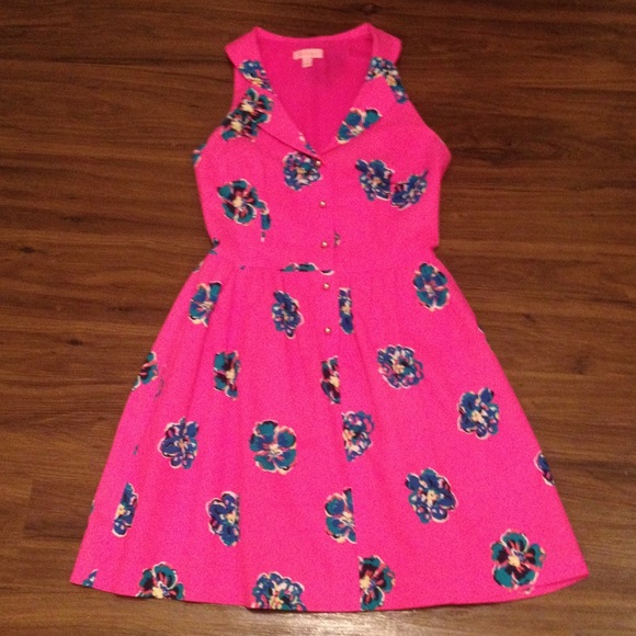 Lilly Pulitzer Sherlynn dress in Mambo Pink