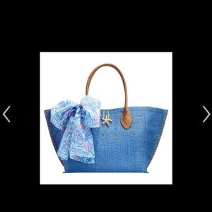 Lilly Pulitzer for Target Blue Tote Bag