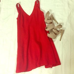 SOLD Red Nicole Miller NY dress size 4