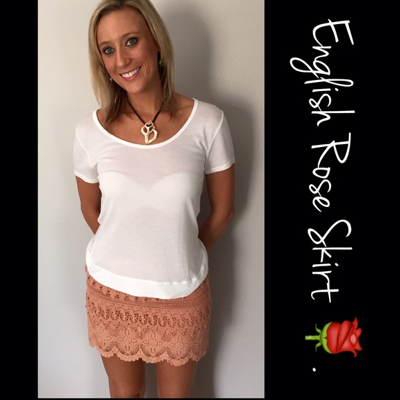 English Rose Skirt.