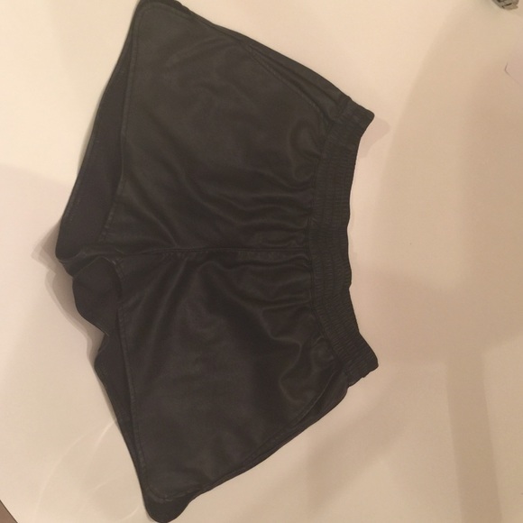 Leather Shorts
