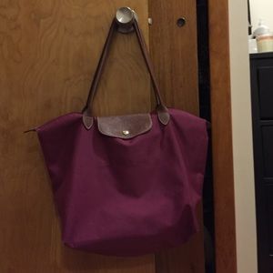 Longchamp Tote - Purple