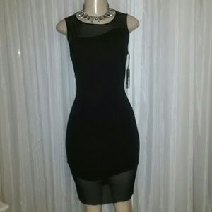 Guess black stretch dress