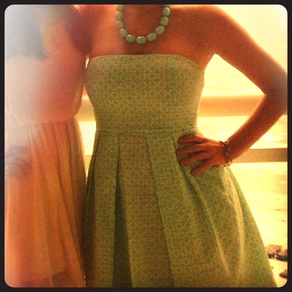 JCrew Strapless dress