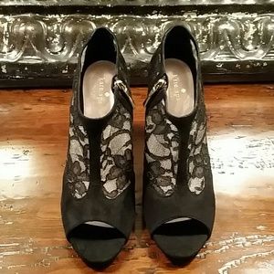 kate spade n.y. lorentina lace/suede peep-toe