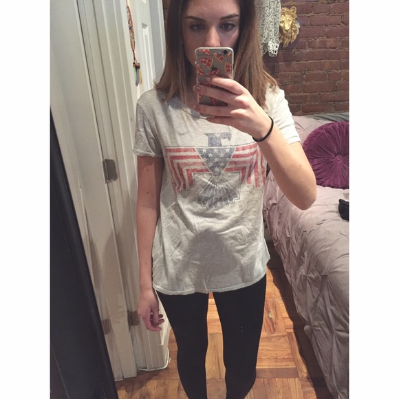 Ralph Lauren Tops - Ralph Lauren Denim and Supply Eagle T shirt