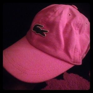 Lacoste Hat PINK!!