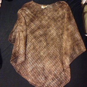 Route 66 Brown Poncho