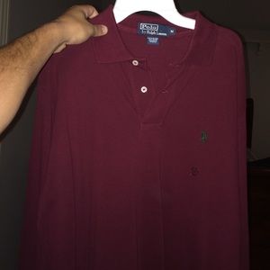 Polo long sleeve with sticker on, brand new