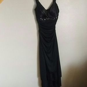 NWOT Black semi formal homecoming dress
