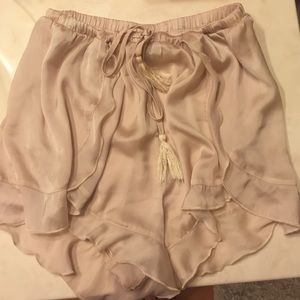 Free People Intimately Silk shorts