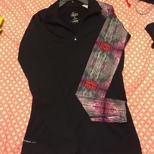 Nike pro combat dri fit jacket small