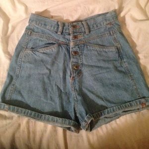 Vintage High Waisted Shorts