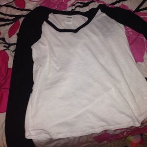 White long sleeve pink shirt