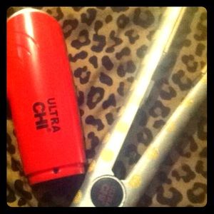Chi travel size blow dryer & chi straightener
