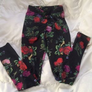 Floral leggings!