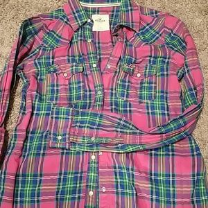 Hollister plaid