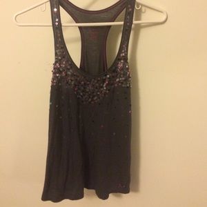 Sequin tank top