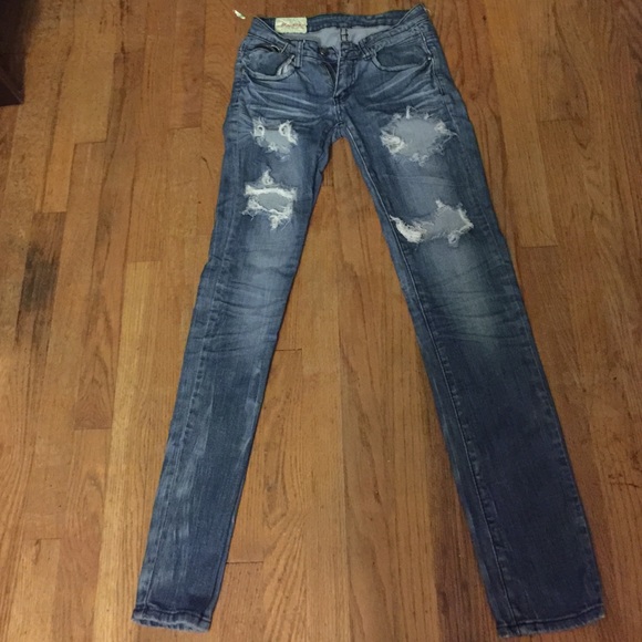 Machine Ripped Jeans - Picture 2 of 2