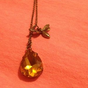 Bumblebee necklace