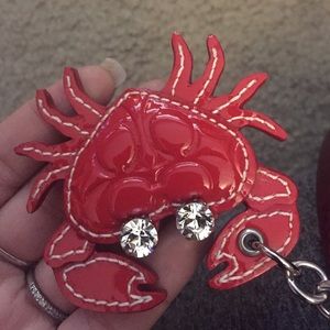 Coach Crab Keychain.