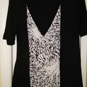 Black and white Blouse