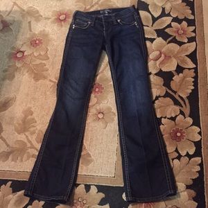 Silver jeans size W24/L31 dark wash