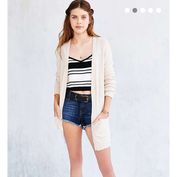 Urban outfitters ivory cardigan