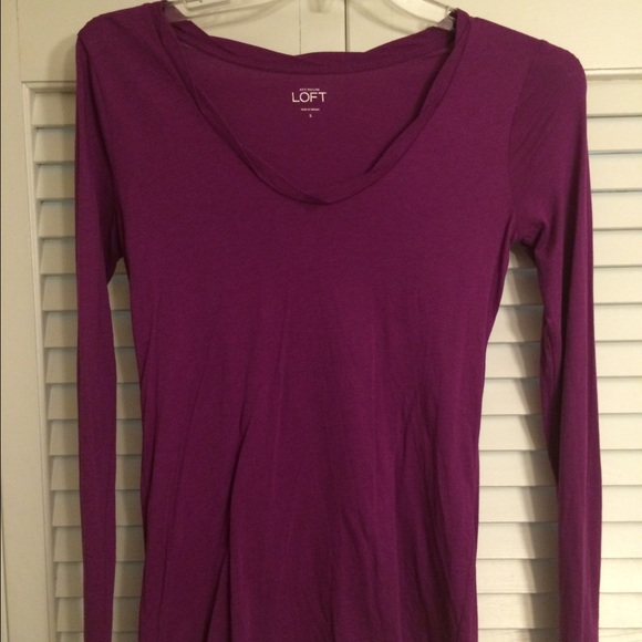 LOFT basic long sleeve tee