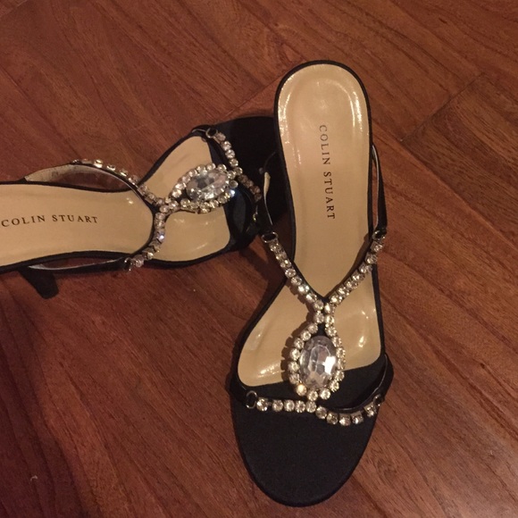 Colin Stuart rhinestone heels