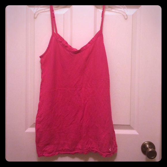 Pink American eagle large tank