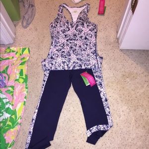 Lilly Pulitzer luxathletic Star Crush Set.