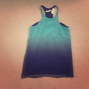 Racerback Ombre Blouse