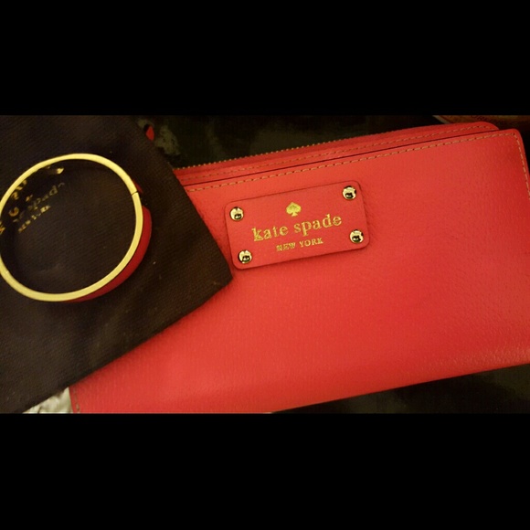 Kate Spade Wristlet, Skinny Card Holder & Bracelet