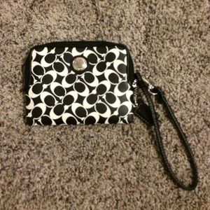 Coach wristlet