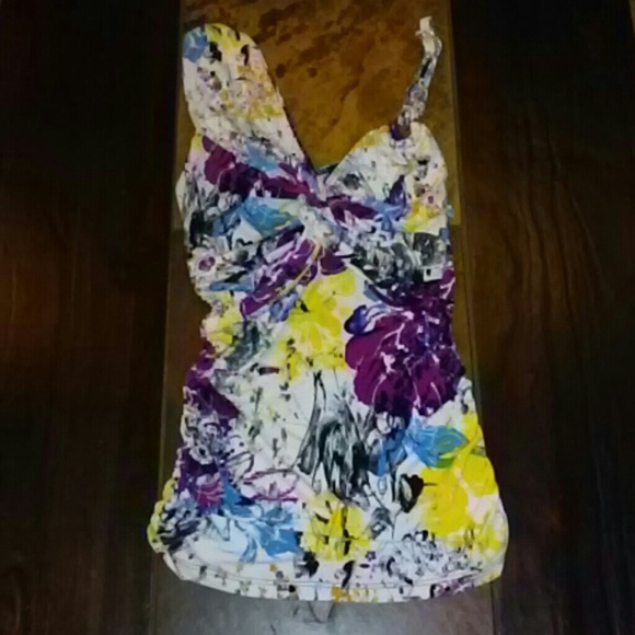 Multicolor Sleeveless Top