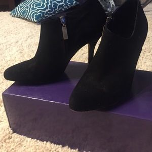 Dolce Vita black booties. 4 inches high!