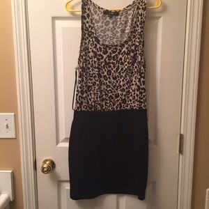 Forever 21 leopard dress