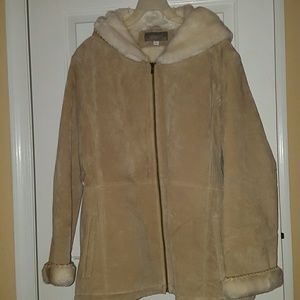CROFT & BARROW WOMAN SUEDE JACKET