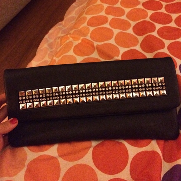 Cute leather clutch
