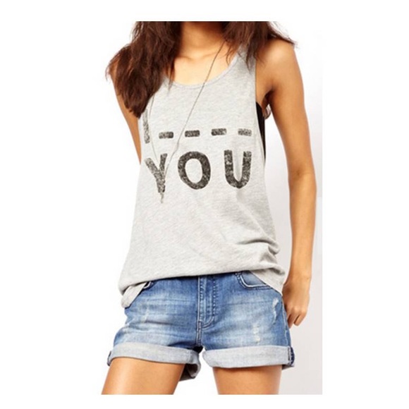 NWT Grey Tank