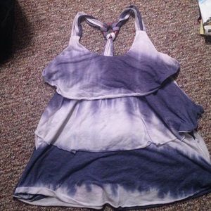 tie-dyed tank top