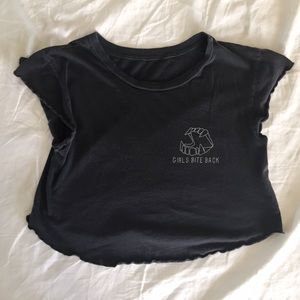 ❌LOWEST!! Dark grey "girls bite back"