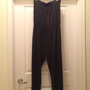 Kardashian Kollection Satin Jumpsuit