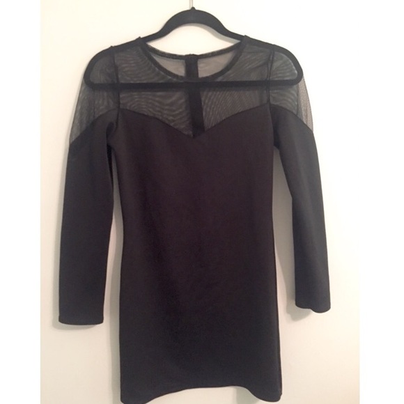 Urban Outfitters Dresses & Skirts - Like new Little black dress sheer design