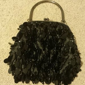 Vintage beaded clutch