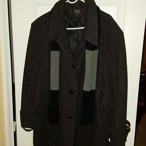 STEPHENIE MATHEWS WOMAN CHARCOAL COAT