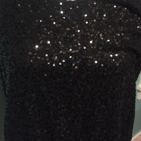 Express sequin tank top - Picture 2 of 4