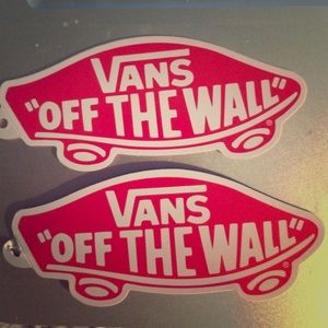 2 vans stickers