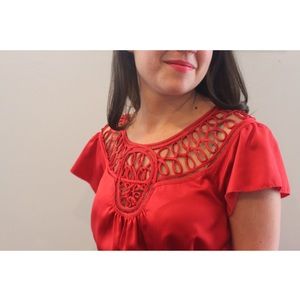 Banana Republic Red Dress